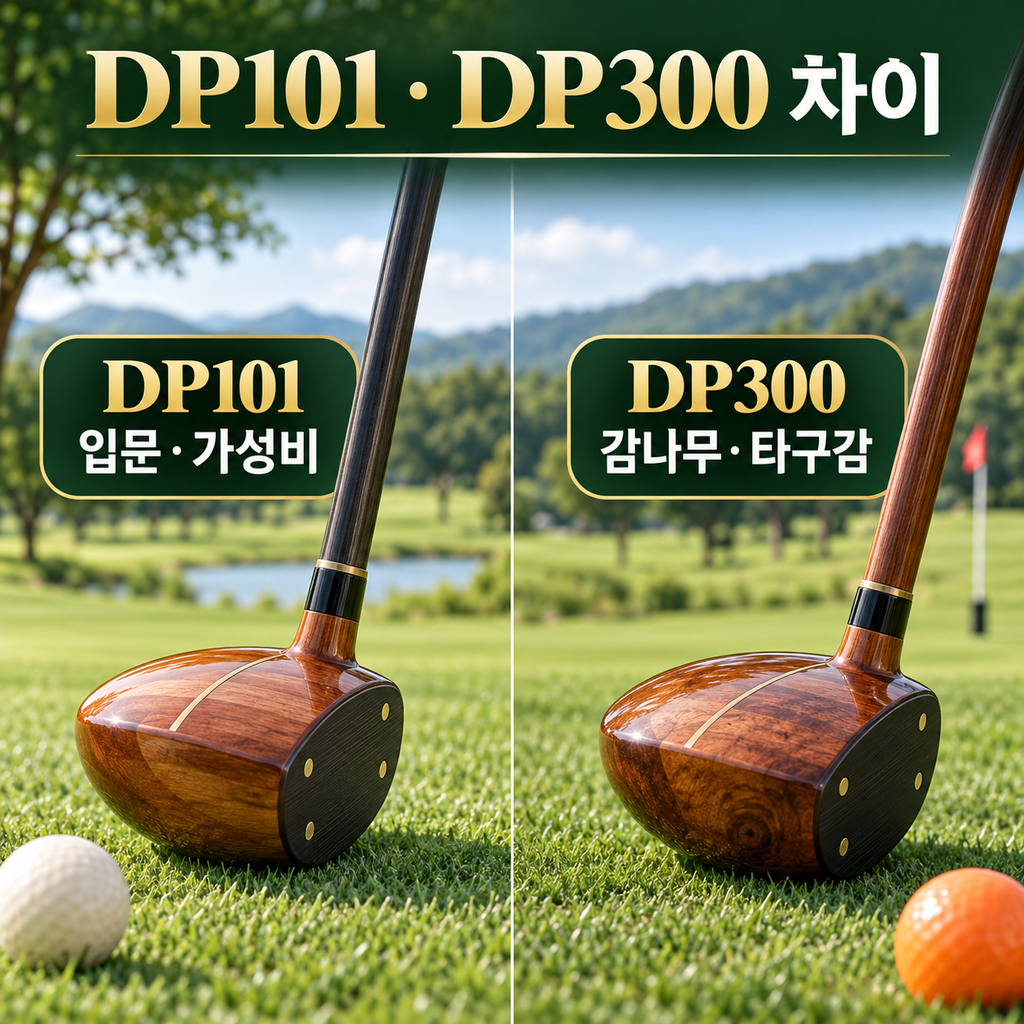 데이비드 파크골프채 DP101·DP300 차이, 남성용 무게·가격·구성 선택방법