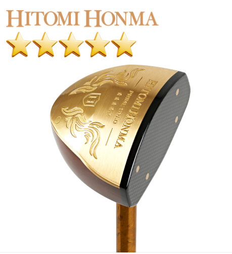 전시용 최상급 히토미혼마 5스타 파크골프채 PRIME GOLD