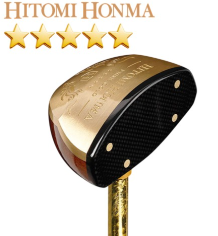 히토미혼마 PRIME GOLD 5스타 흑단목 파크골프채